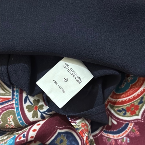 Ramy Brook Women's Paisley 100% Silk Halter Top with Tie Neck - Picture 5 of 9